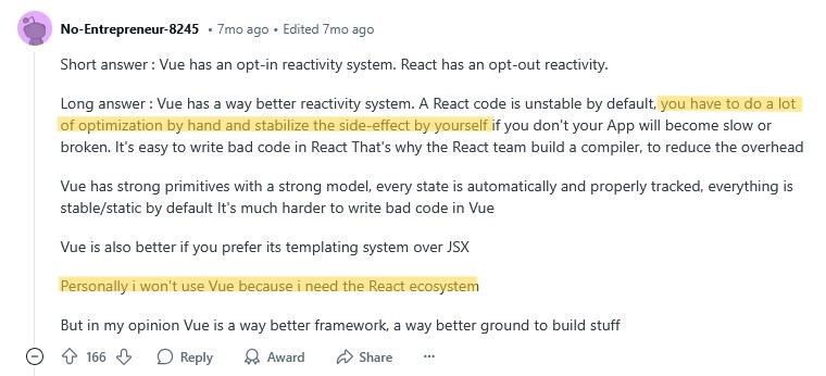 vuereact